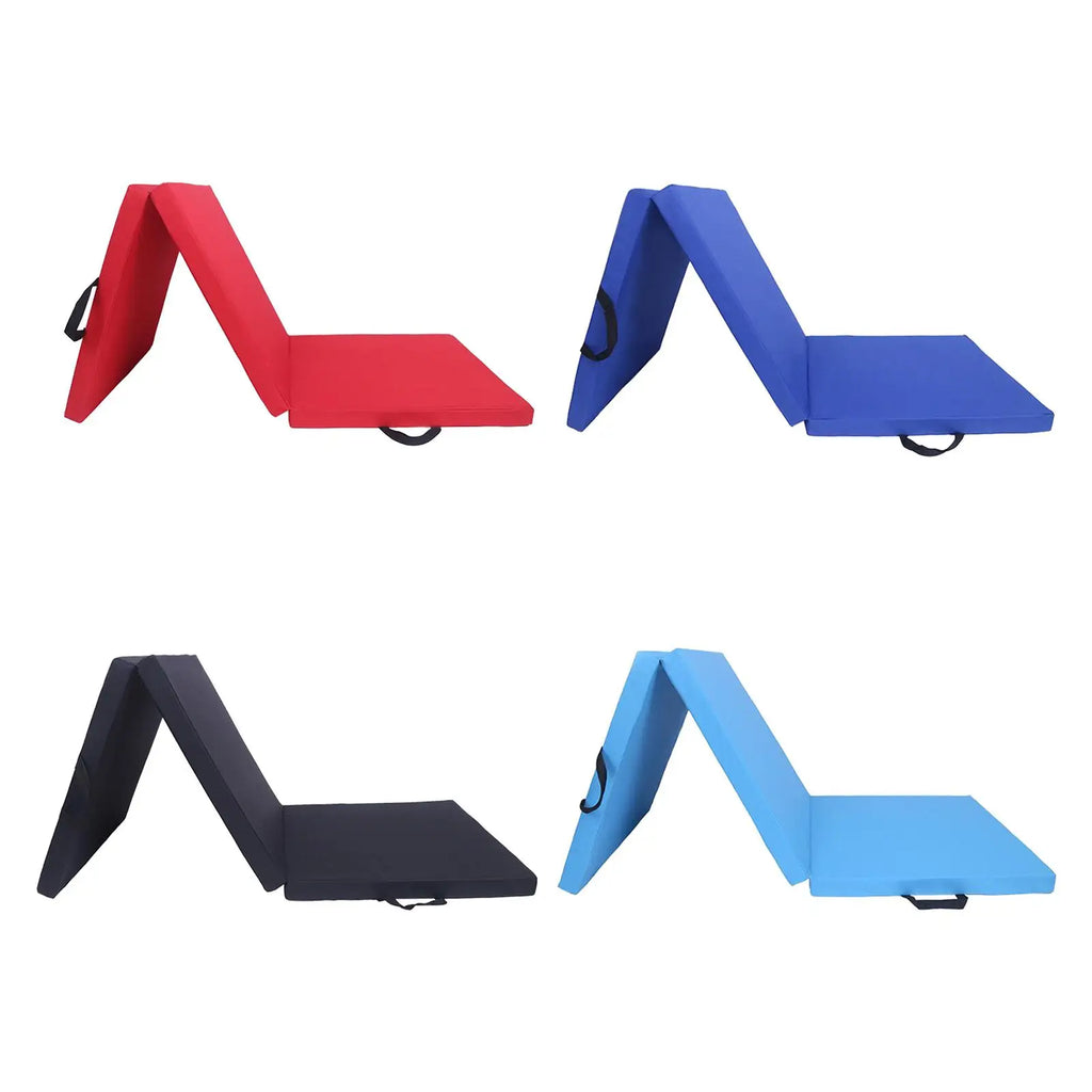 Three Fold Folding Exercise Mat Gym Thick Waterproof Yoga Pad Yoga Mat for