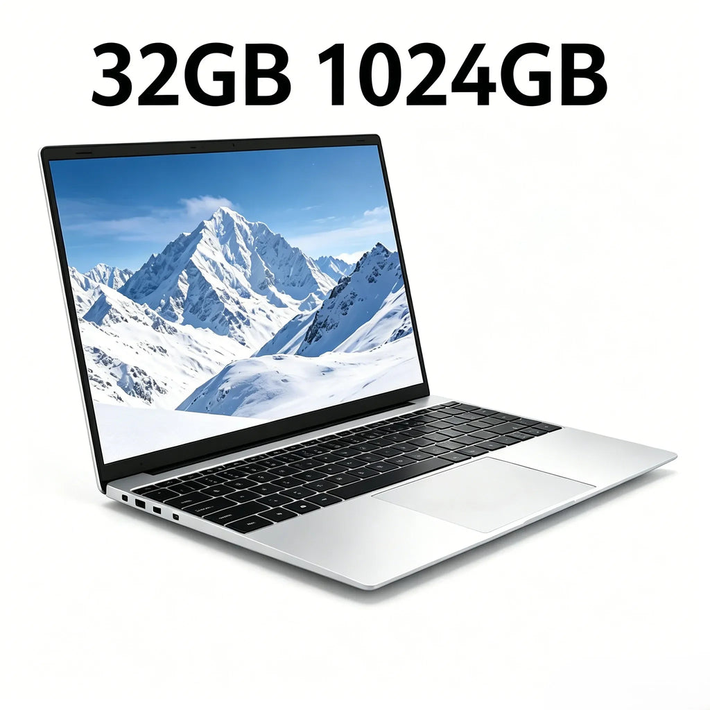 Intel I7-8650U 14.1 Inch Slim Laptop 120Hz FHD IPS Display 32GB RAM 2TB SSD Backlit Portable Notebook