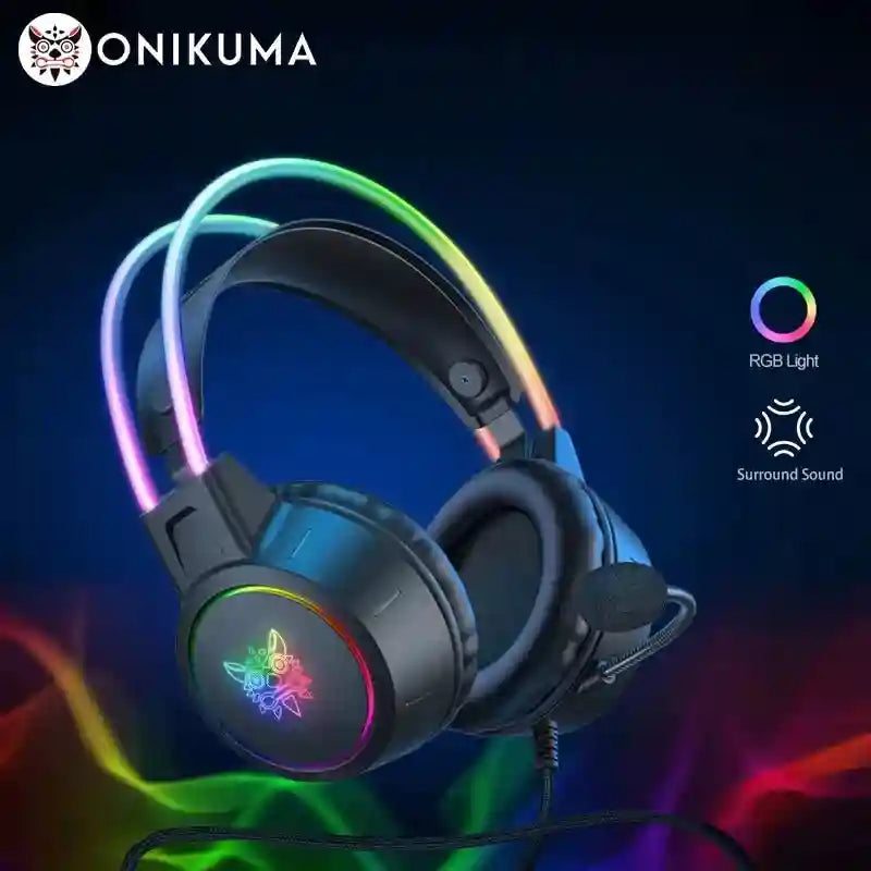 Pink Cat Ear Gaming Headset | Wireless Over-Ear Headphones with Mic Tidesmit