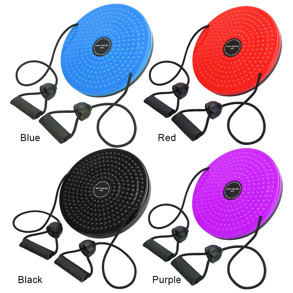 Waist Trainer Twisting Disc with Handles - Compact Fitness Equipment Body Shaping Massage Equipment Tidesmit