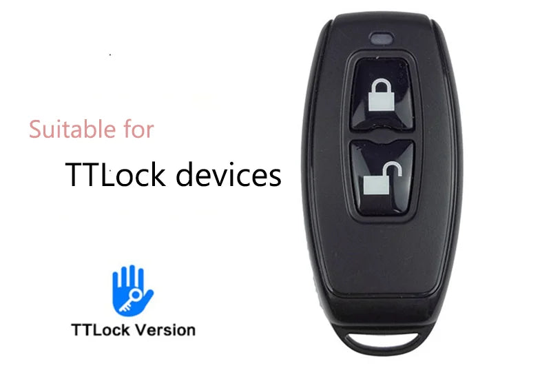 R5 PRO Rust Proof Coating Fingerprint TTLock App Outdoor Lock Remote Control Power Saving Code Smart Door Lock Electric Rim Lock