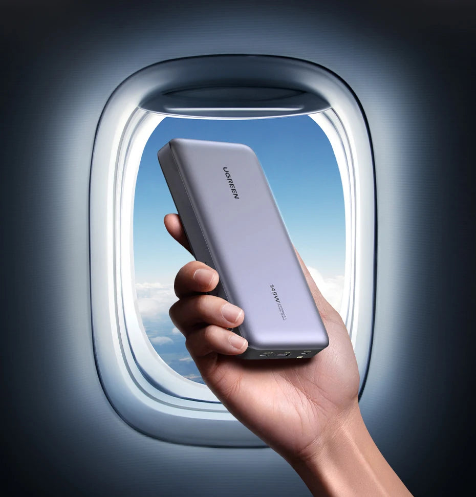 140W Portable Charger: 25000mAh PD 3.1 High Capacity Power Bank Tidesmit