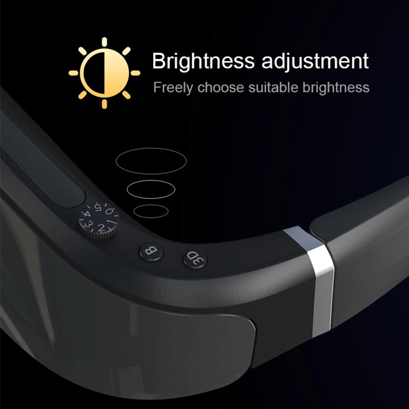 3D Android Smart Glasses VR Headset | 512GB OLED Spatial Display Tidesmit