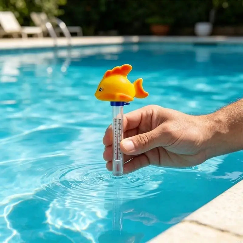 D0AF Upgrades Animal Floating Pool Thermometers for Kids Bath with Fast Response Time & 0-50℃ Wide Measurement