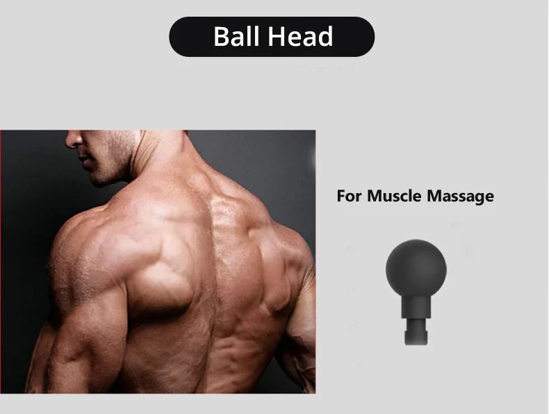 Deep Tissue Massage Gun for Muscle Recovery, 6 Heads - Tidesmit Body Shaping Massage Equipment Tidesmit