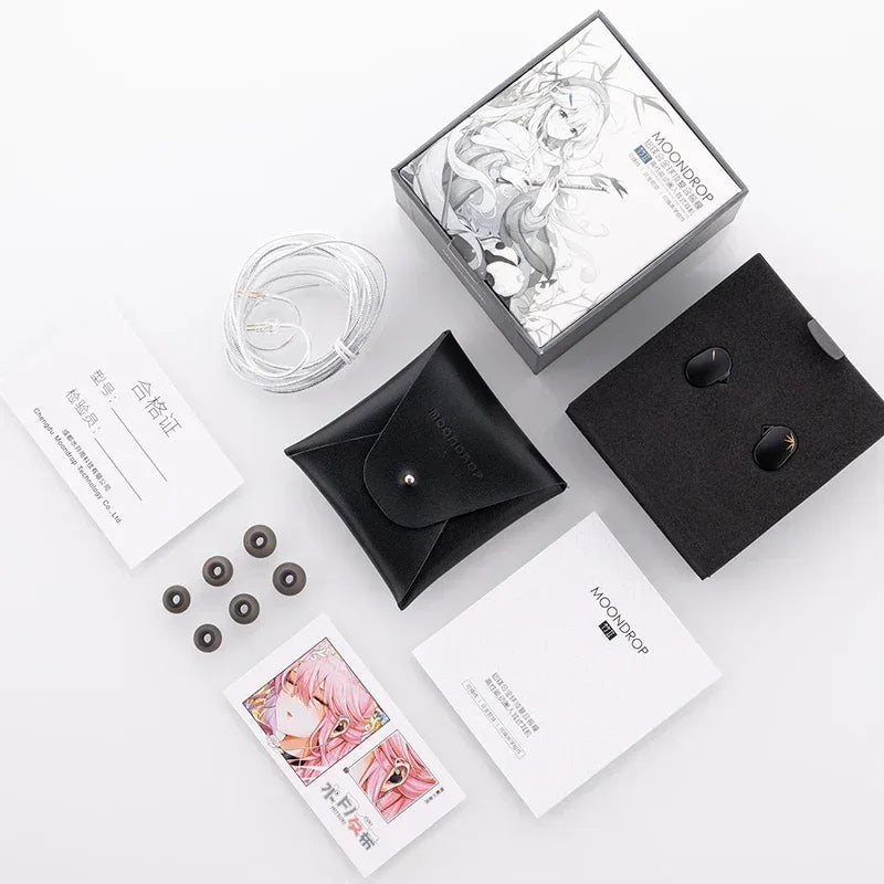 Moondrop Chu II Wired In-Ear Monitors with Dynamic Driver - Tidesmit Tidesmit
