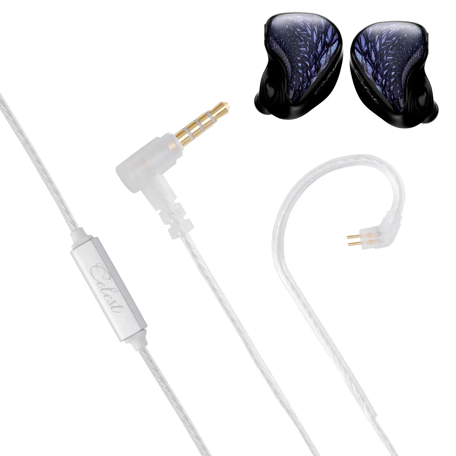 Celest Wyvern HiFi Wired IEM Earphones With Microphone | Tidesmit Pro One MIC Tidesmit