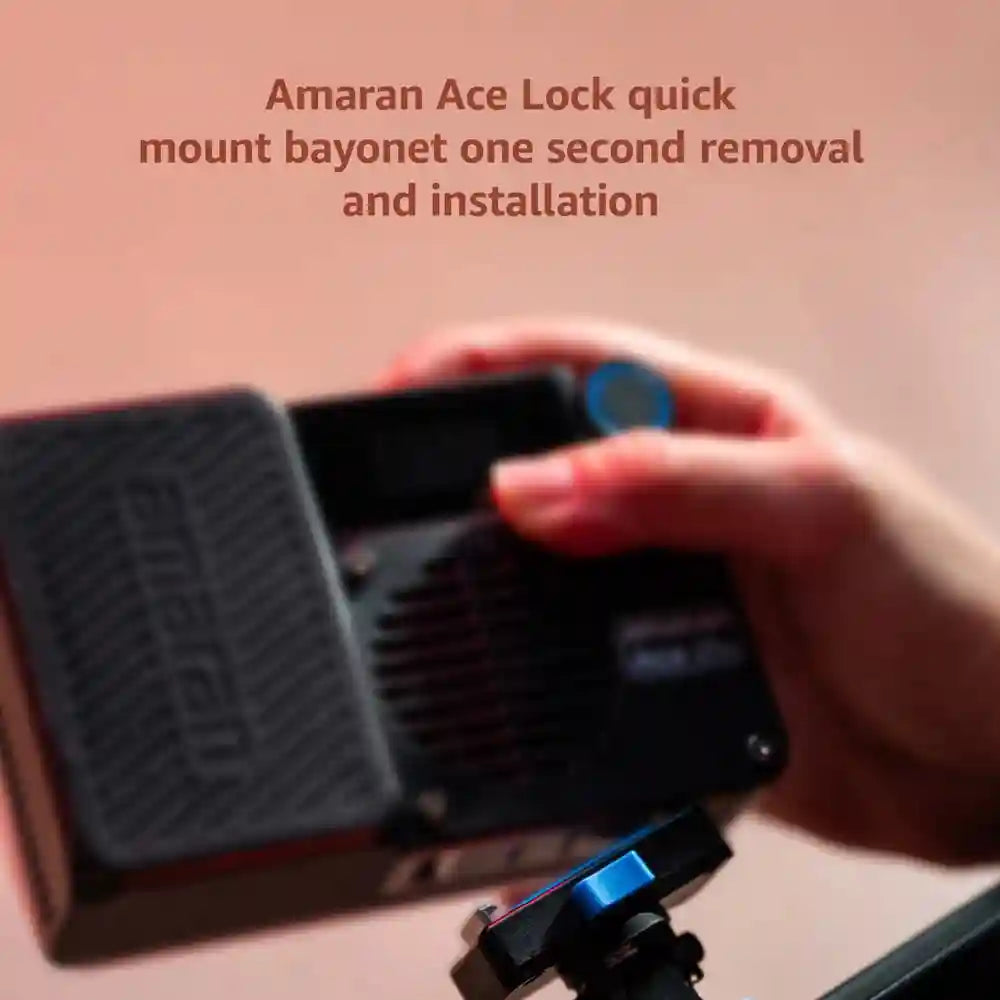 Amaran Ace 25x Pocket Bi-Color LED Video Light for Content Creators Tidesmit