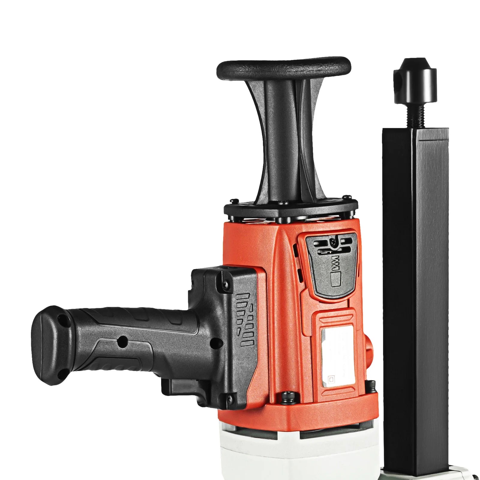 2200W Concrete Core Drill Rig 180mm, Wet Dry Diamond Drilling Machine 1200RPM, Vertical Handheld 2-in-1 Core Drill Rig 220V EU