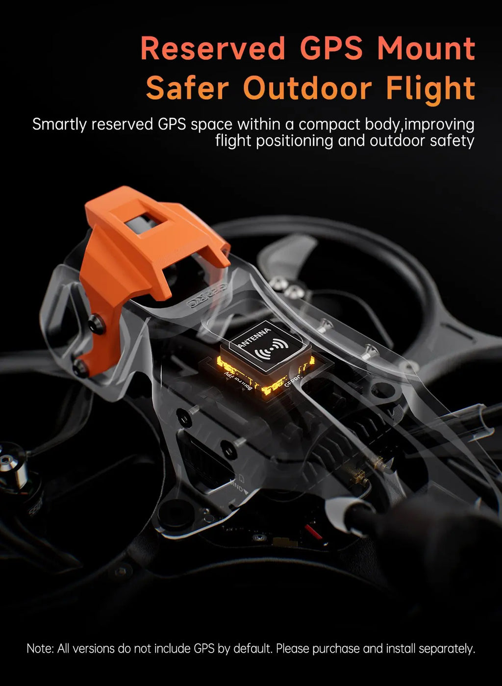 DarkStar22 2.2 Inch CineWhoop FPV Drone | O4 Pro ELRS 2.4G Tidesmit