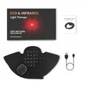 Electric Neck and Shoulder Massager with Infrared Heat - Natural Black Relaxation Treatment Natural Black Tidesmit