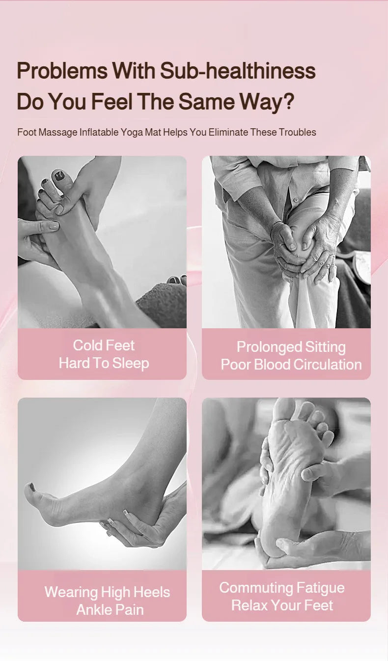 Acupressure Foot Massager | Portable Electric Deep Tissue Device Body Shaping Massage Equipment Tidesmit