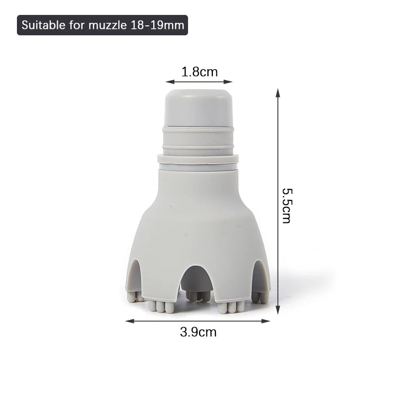 Massage Gun Replacement Heads: Deep Tissue Muscle Recovery Set Fascia Gun 1819mm Tidesmit