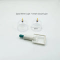 Vacuum Cupping Therapy Set for Breast and Buttock Lifting - 137mm Fascia Gun 1 set 90mm Tidesmit