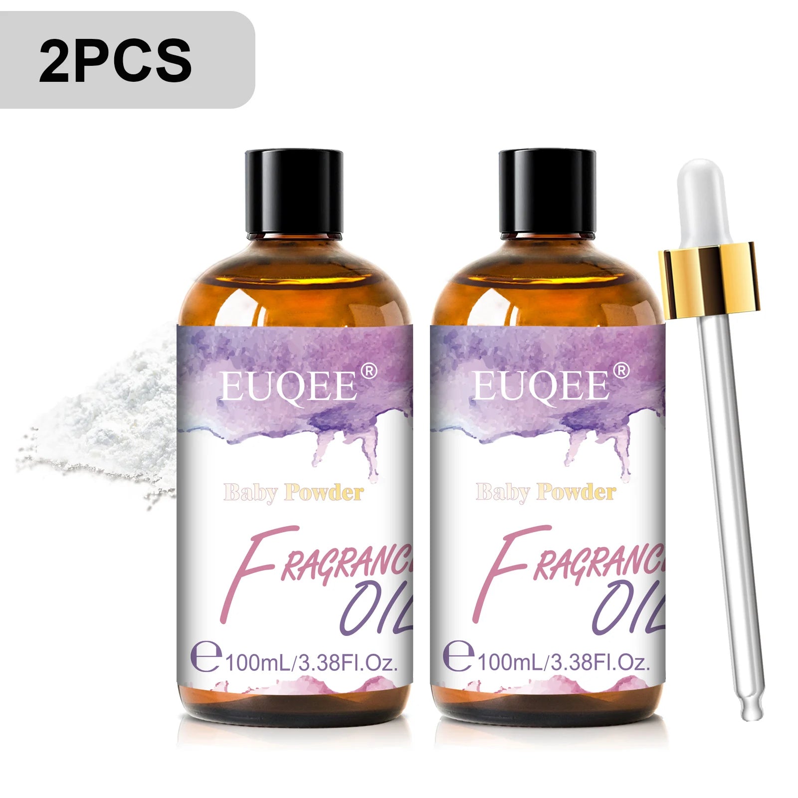 EUQEE 100ml Premium Fragrance Oil Coconut Vanilla White Musk Freesia Aroma Fragrance Oils For Diffuser Humidifier Candle Making