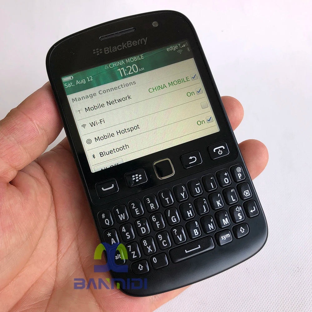 Blackberry 9720 Samoa Original 3G Mobile Cell Phone Unlocked 2.8" 5MP WiFi  Smartphone QWERTY Cellphone English Arabic QWERTY