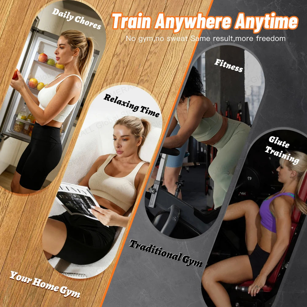 Intelligent Hip Lifting and Shaping Ems Yoga Massage Shorts Micro Current Stimulation Acupoints Slimming and Bodybuilding