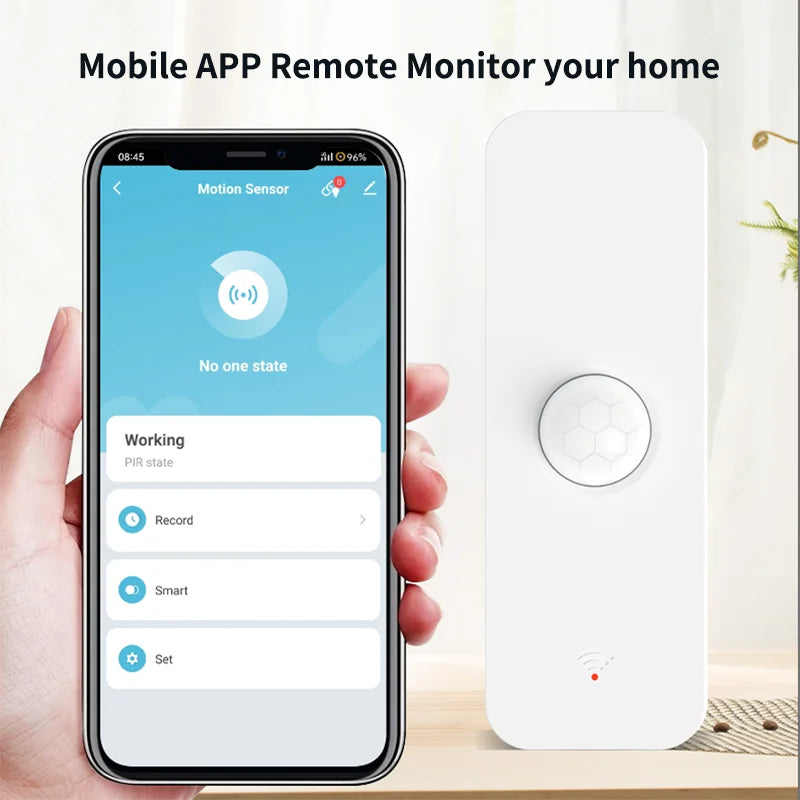 PIR Motion Sensor WiFi Smart Home Security Alarm by Tidesmit Tidesmit