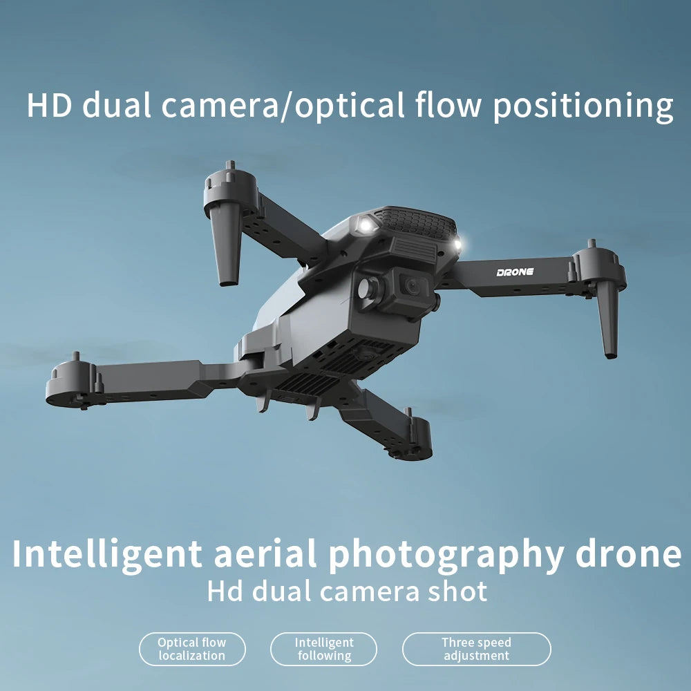 4K Camera Drone Foldable Quadcopter - Wide Angle Lens & Stable Flight Tidesmit