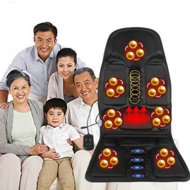 Electric Massage Chair Pad with Heat Therapy & Vibration | Tidesmit Massage Chairs Tidesmit