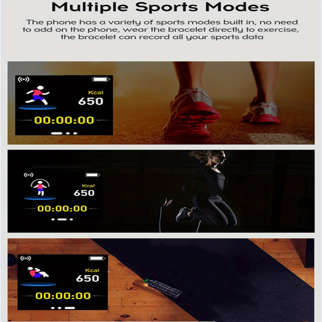 Smartwatch Men Women Kids Watch Electronic Smart Watches D20 Y68 Clock Fitness Monitor Birthday Gift For IOS Android Bracelet