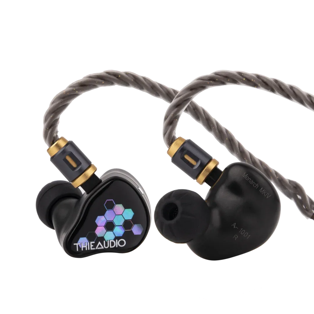 Monarch MKIV 10-Driver In-Ear Monitors by Tidesmit – Aluminum Hifi Kaleidoglow Tidesmit