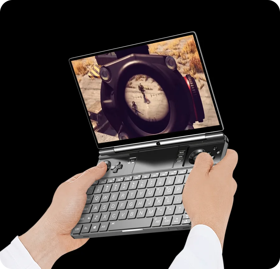GPD WIN MAX 2 Mini Laptop AMD AI 9 HX 370 32GB RAM 2TB SSD LPDDR5 Al PC 35w TDP 10.1'' Handheld Portable Computer for Business