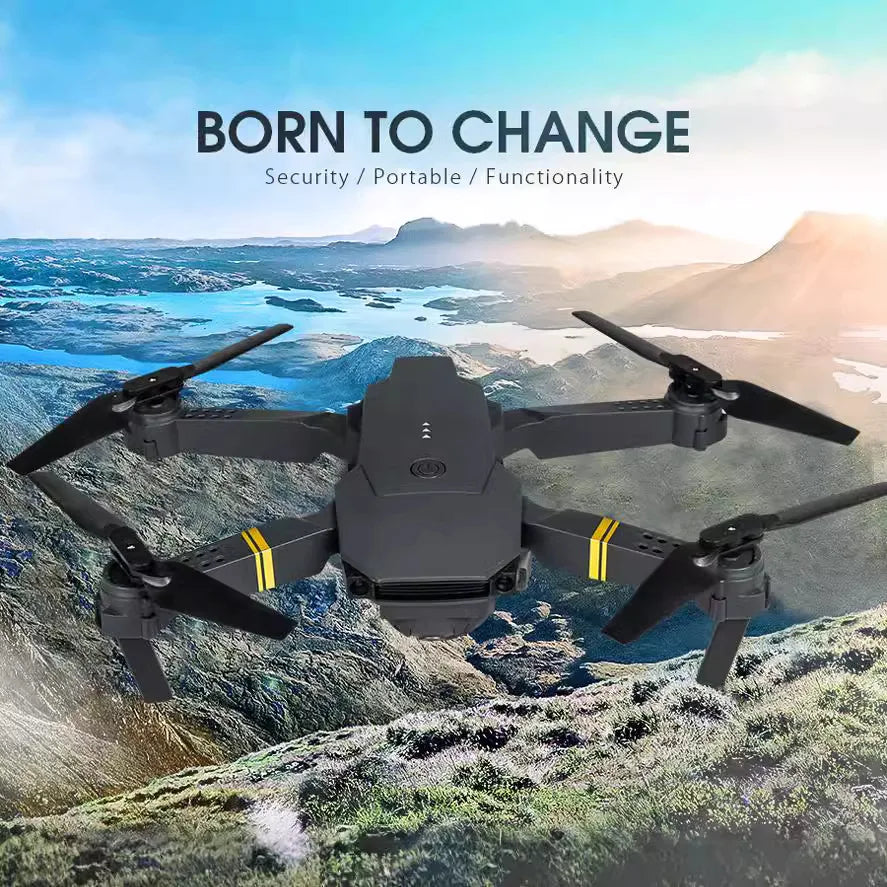 4K Camera Drone with Remote Control – Foldable Beginner Quadcopter Tidesmit