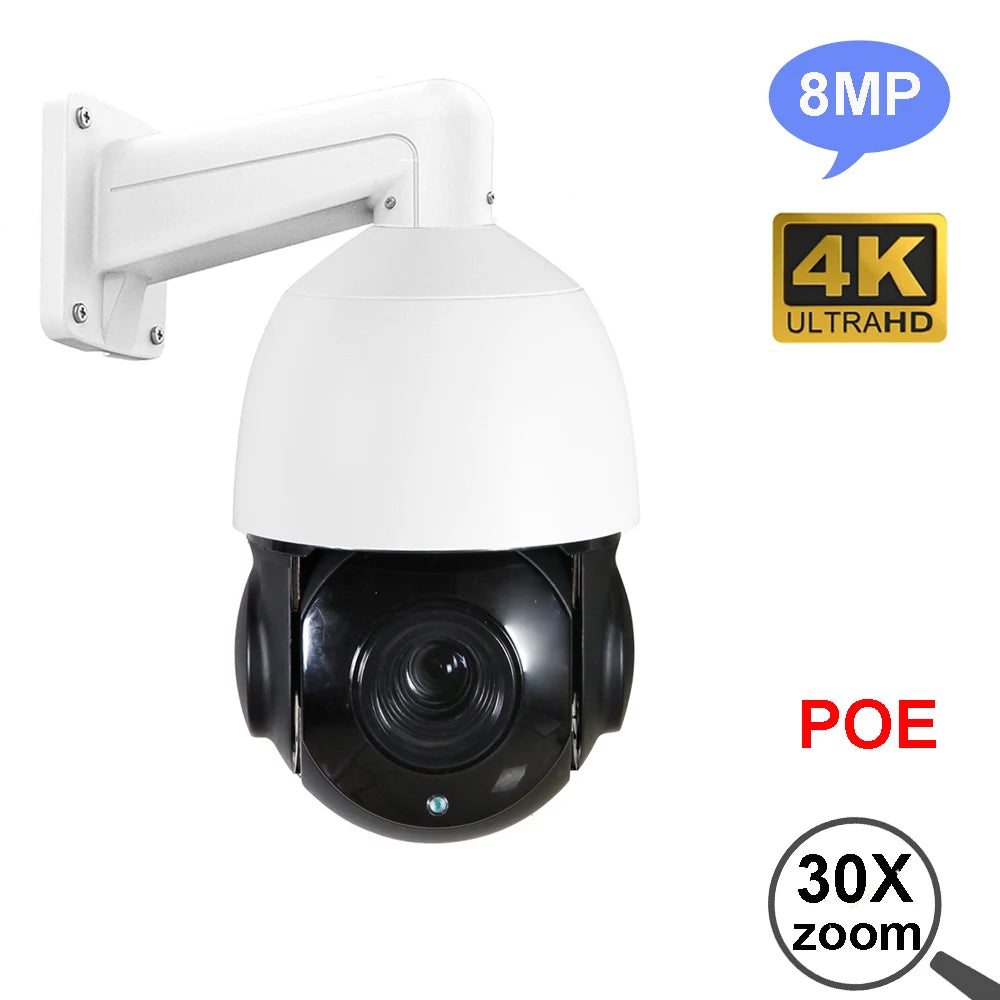 XMeye PTZ IP 8MP 6MP 5MP 30x 4K POE IP PTZ camera Onvif-compatible with two way audio