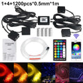 Fiber Optic Star Ceiling Kit - RGBW LED Car Roof Light System package J Tidesmit
