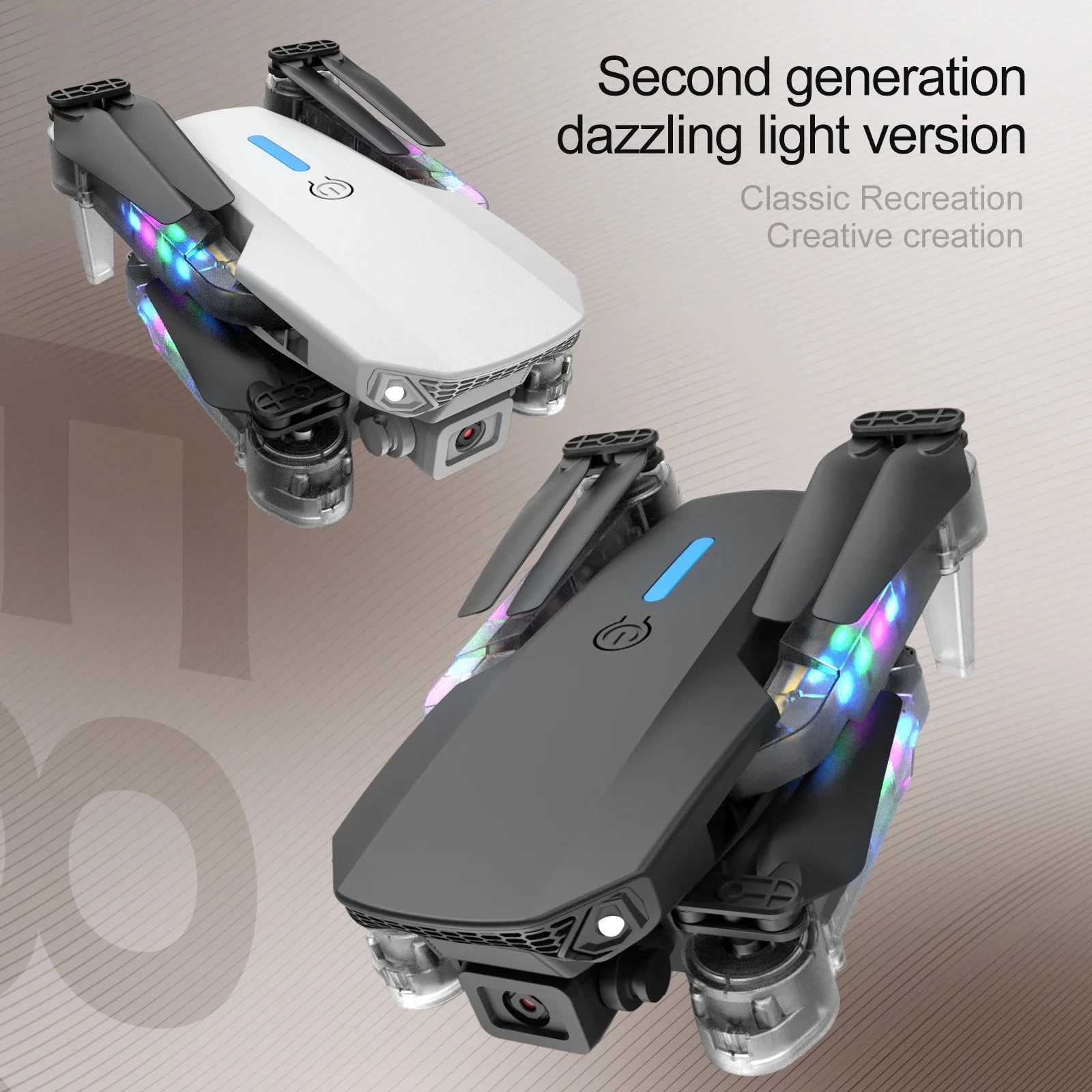 4K Camera Drone - Foldable RC Quadcopter with Obstacle Avoidance Tidesmit