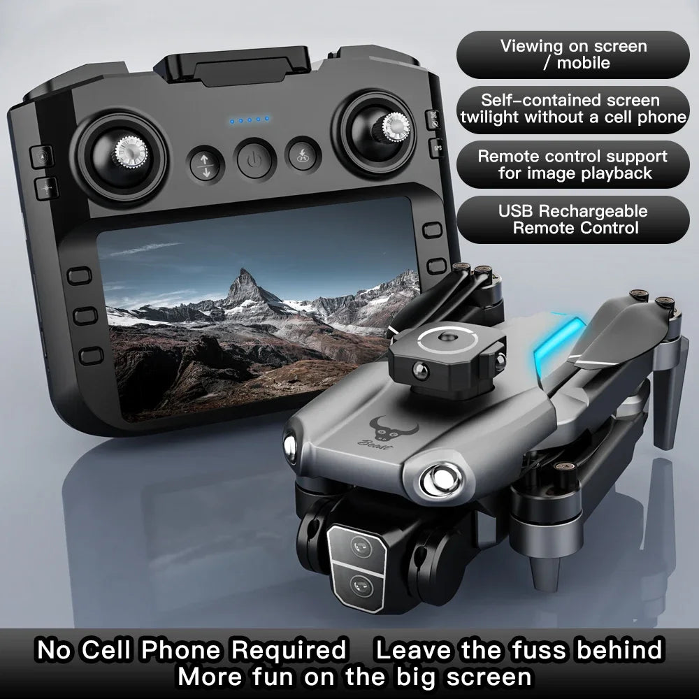 GPS Drone with 4K Camera and Screen Remote - SG109 Series Tidesmit