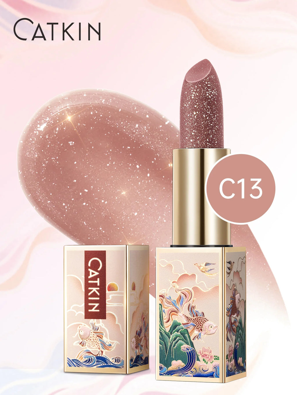 Color Changing Lip Balm: Hydrating Tinted Gloss by Tidesmit Lip Care Tidesmit