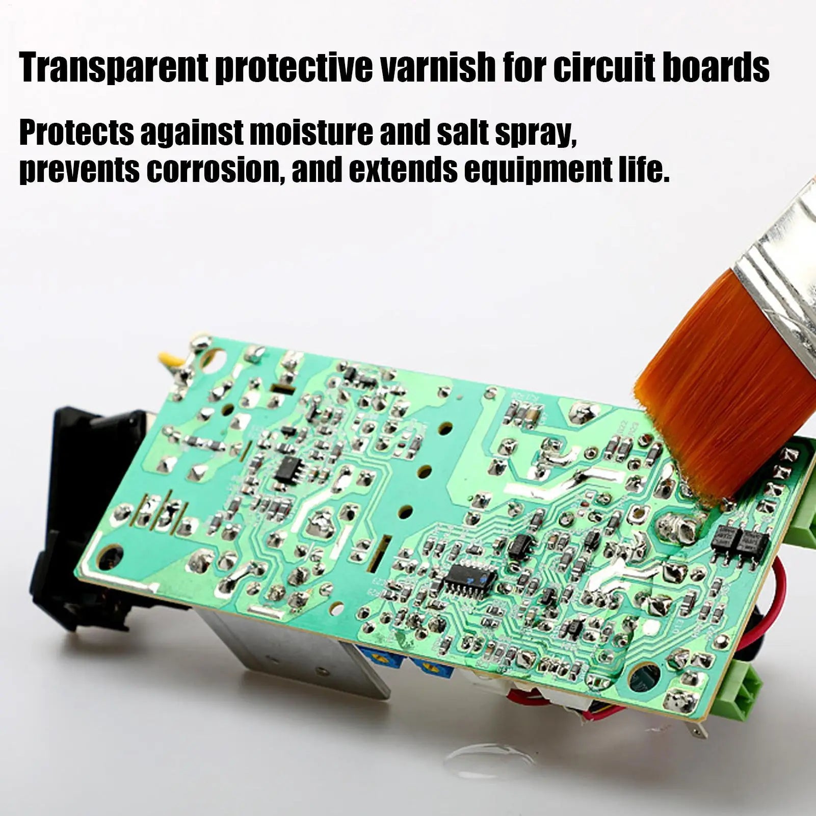 Electronic Waterproof Coating 100ml Clear Conformal Coating  Protective Paint for Circuit Board Automotive Electronics Repair