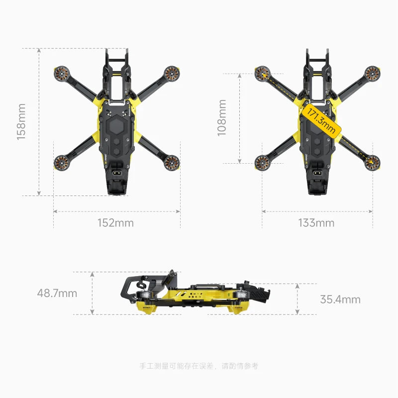 SpeedyBee Master 3X Pro Camera Drone with HD O4 Transmission System Tidesmit