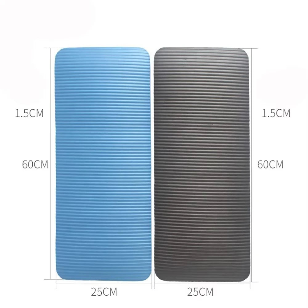 25*60CM Gym Equipment Multi-functional Yoga Knee Pad Folding Portable Elbow Pad Anti-sweat Strong Support Yoga Mat Workout Sport