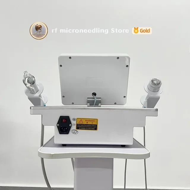 Fractional RF Microneedling Machine - 150W Pro Skin Tightening Device Scrubs Treatments Tidesmit