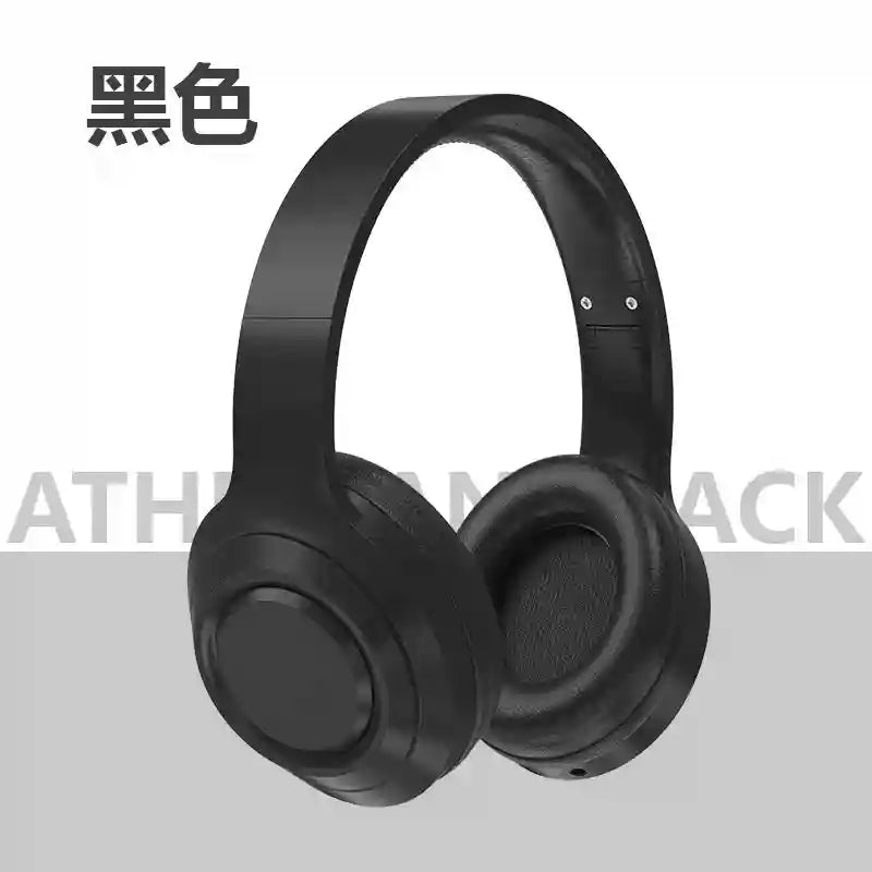 Wireless Over-Ear Headphones with Active Noise Cancellation and HiFi Stereo black Tidesmit
