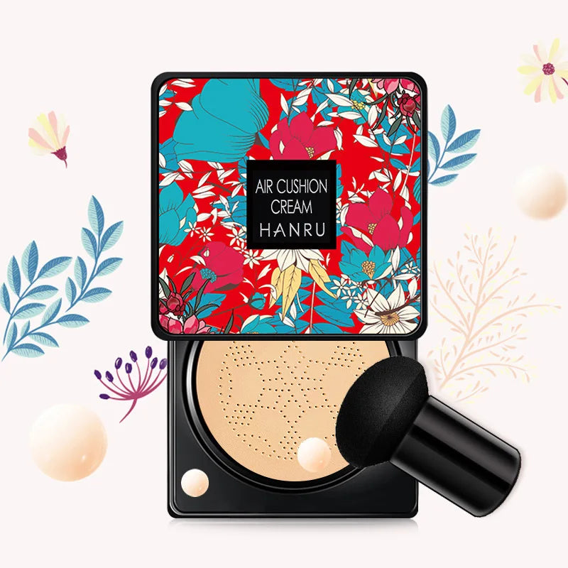 Tidesmit Mushroom Air Cushion BB cream providing nourishing hydration and full coverage face makeup foundation