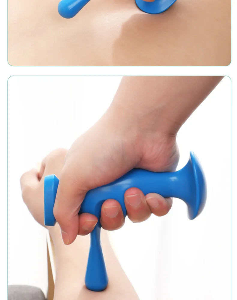 Trigger Point Muscle Massager – Manual Fascia Tool for Muscle Relief Back Massage Instrument Tidesmit