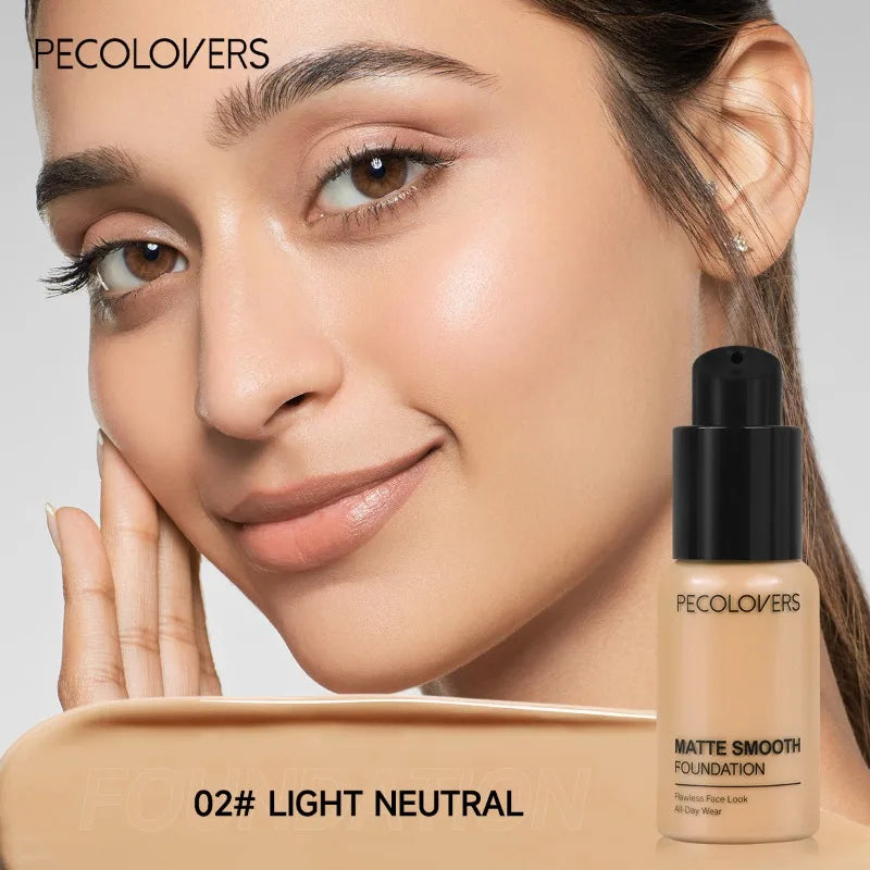 Tidesmit waterproof and sweat-proof liquid foundation for long-lasting natural face makeup coverage shade 11