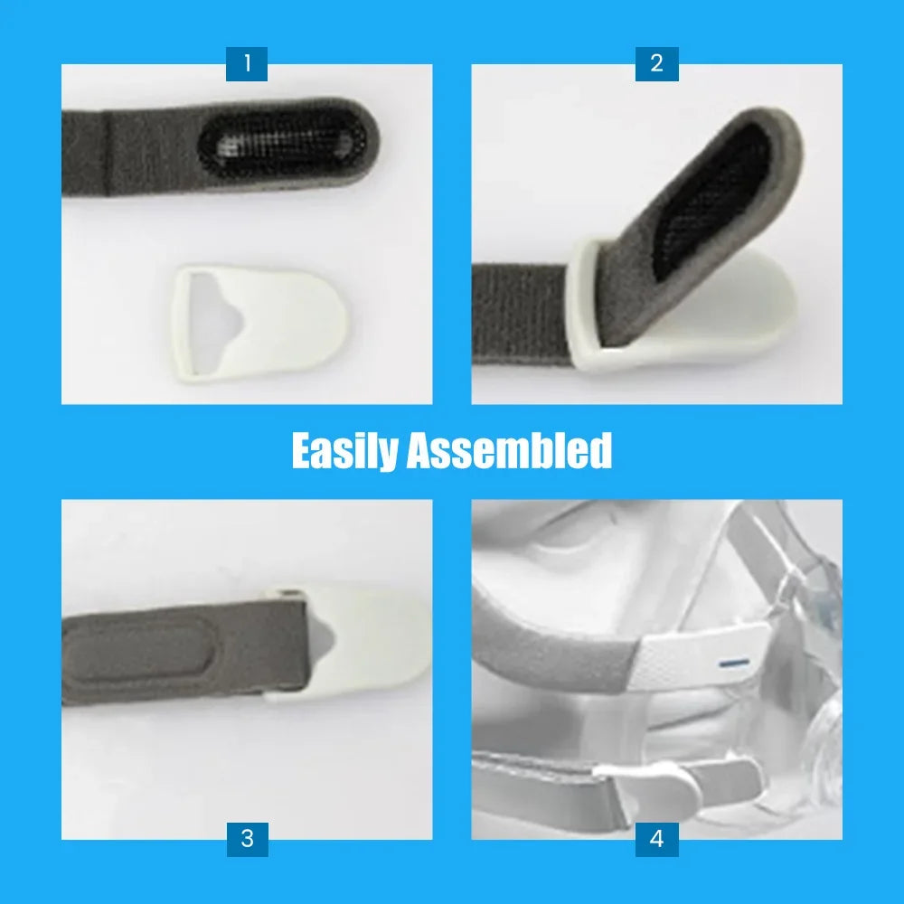 2/4/6/8/10PCS CPAP Headgear Clips Magnetic CPAP Mask Clips Compatible with AirFit F20 F30 N20 Quick-Disconnect Headband Clips