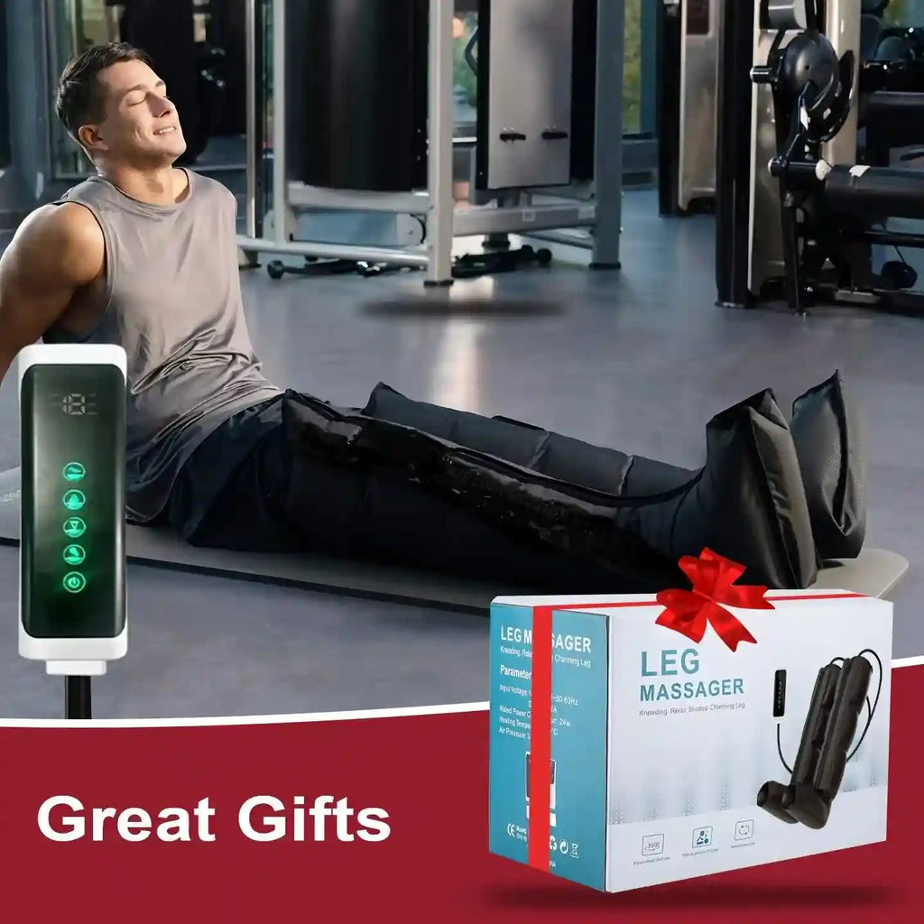 Leg Air Compression Massager - Deep Tissue Recovery Device Massage Roller Tidesmit