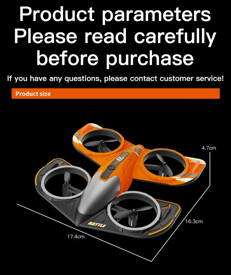 Camera Drone with Screen Remote and Altitude Hold - Tidesmit Tidesmit