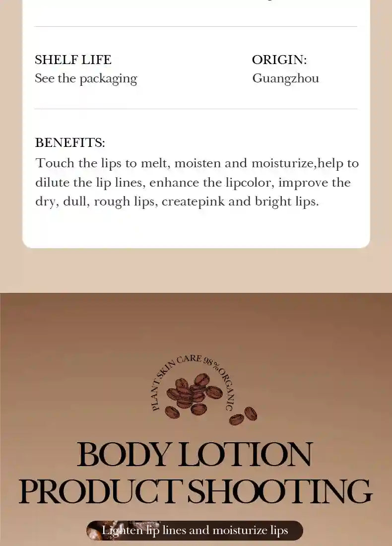 Coffee Lip Mask | Intensive Overnight Hydrating Lip Treatment Lip Care Tidesmit