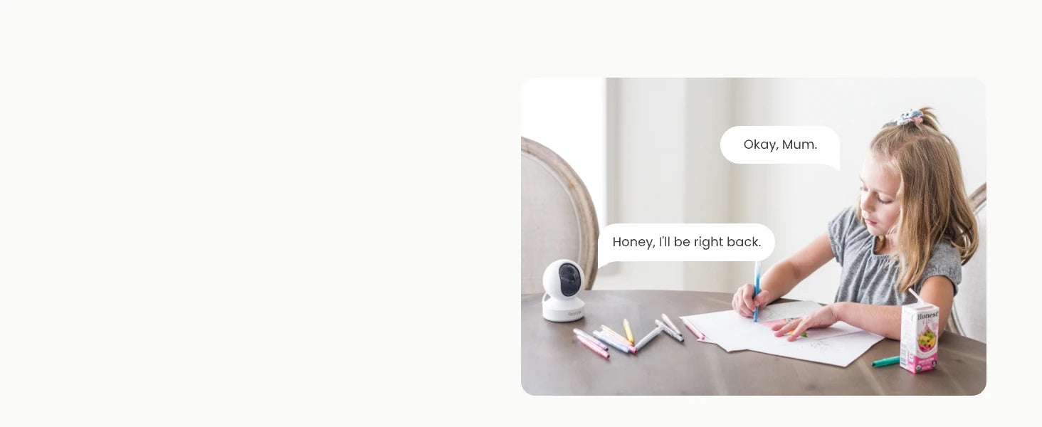 REOLINK 5MP WiFi Security Camera Person/Pet/Crying Detection Indoor Baby Monitor 2 Way Audio PT Auto Tracking IP Camera E1-Pro