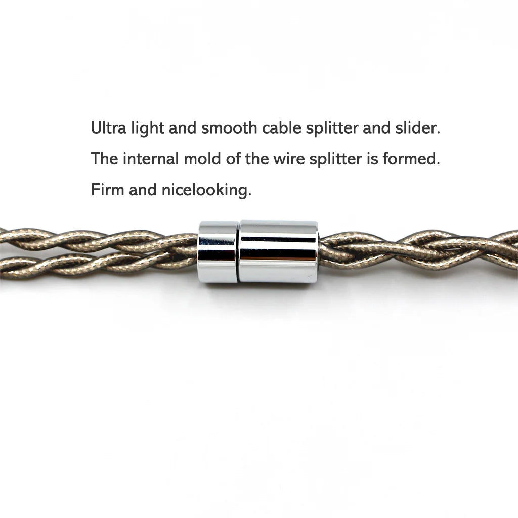 Silver Palladium Graphene Earphone Shielding Cable for High-Fidelity Audio Tidesmit