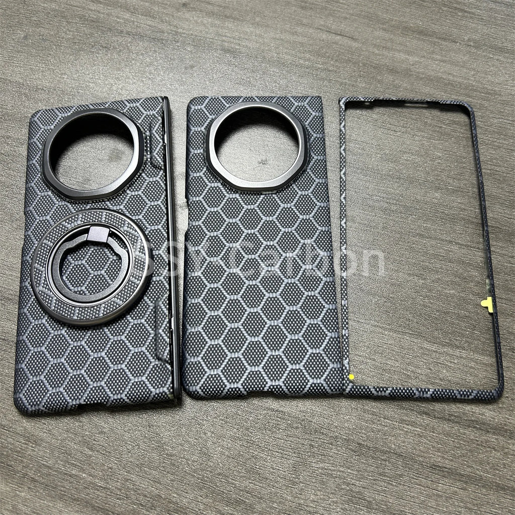 Honor Magic V3 Carbon Fiber Case | Slim Shock-Absorbing Magnetic Cover Tidesmit