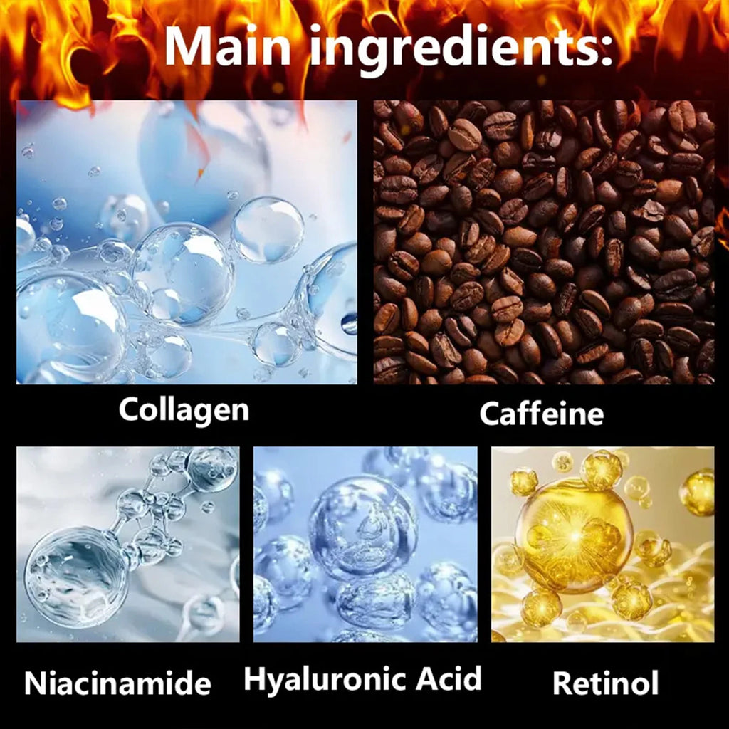 Caffeine Firming Body Cream, Containing Coffee Extract and Niacinamide, Suitable for Muscle Building, Full-Body Moisturizer, Firming Body Cream