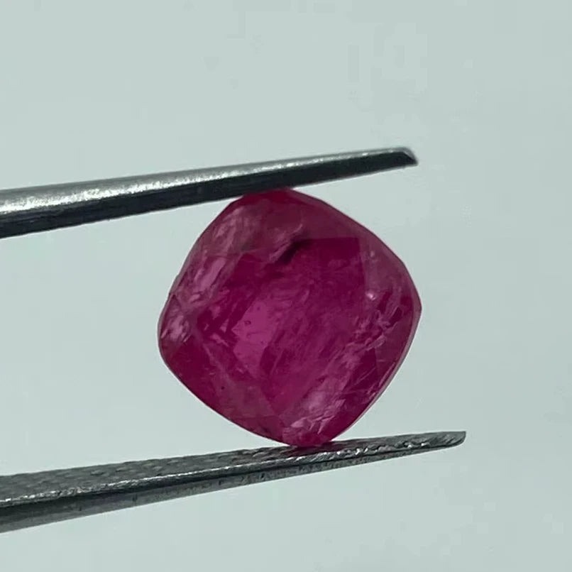 Natural Rare Premium Quality Spinel Gemstone Cushion Cut Pinkish Red 7mm 2.10cts 100% Natural & Genuine Stone